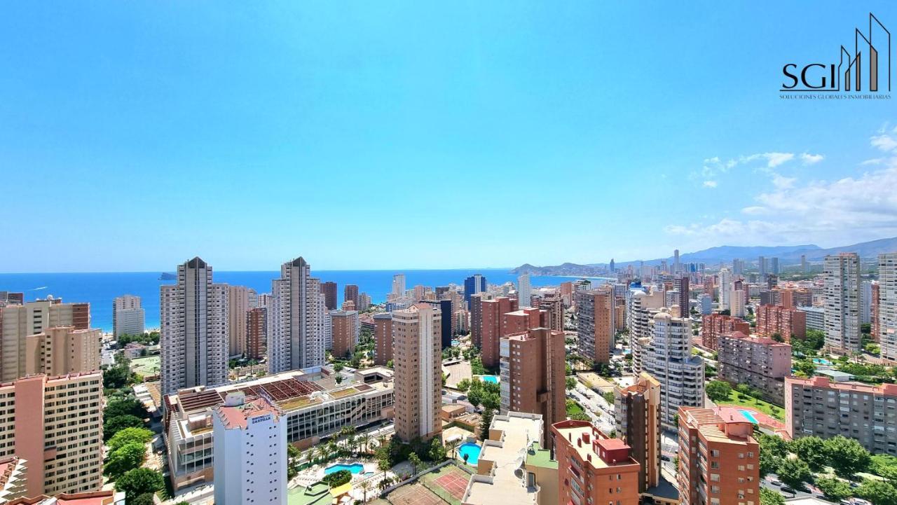 Апартаменти Bahia Views - Premium Torres D' Oboe Бенідорм Екстер'єр фото