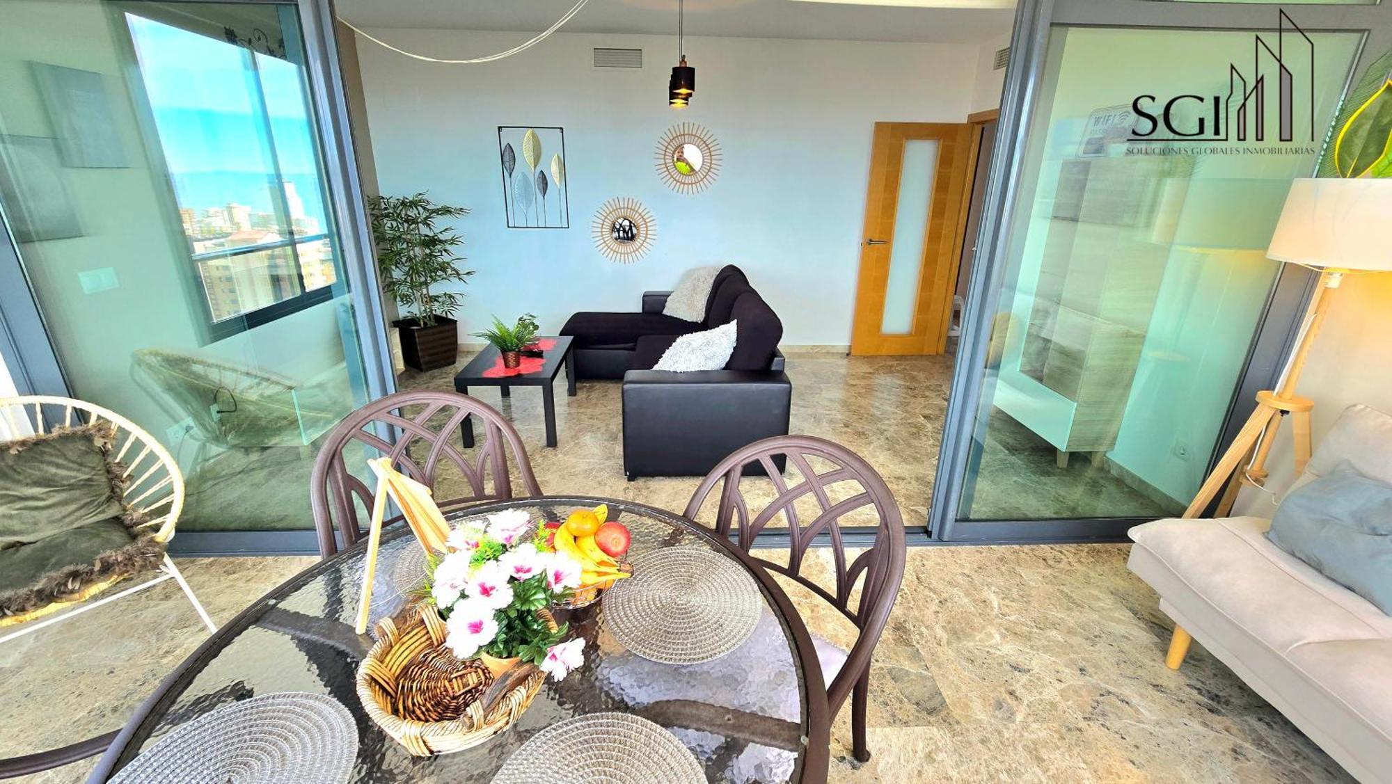 Апартаменти Bahia Views - Premium Torres D' Oboe Бенідорм Екстер'єр фото