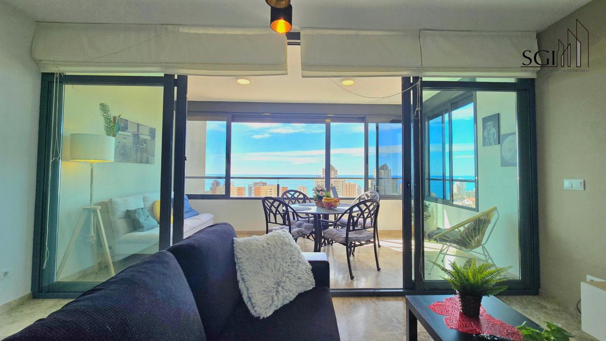 Апартаменти Bahia Views - Premium Torres D' Oboe Бенідорм Екстер'єр фото